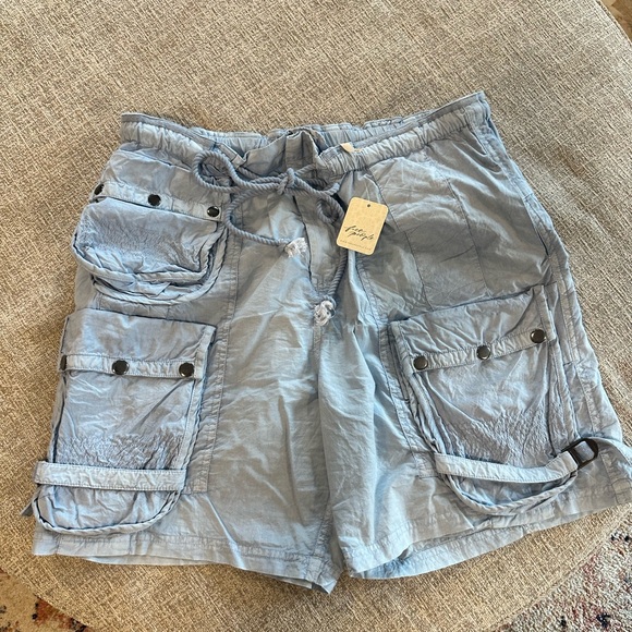 NWT Free People Moon Bay Parachute Shorts - Picture 1 of 5